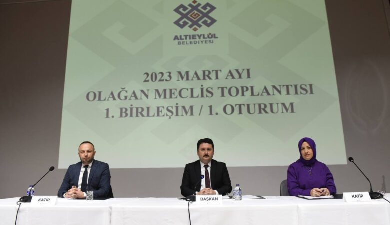 ALTIEYLÜL’DEN 3 ÖNEMLİ ADIM